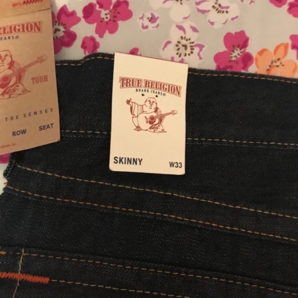 True religion men’s jeans W33